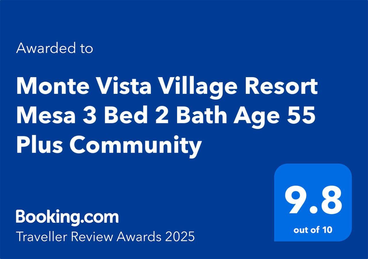 Monte Vista Village Resort Mesa 3 Bed 2 Bath Age 55 Plus Community Exterior photo